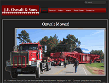 Tablet Screenshot of oswaltmoves.com
